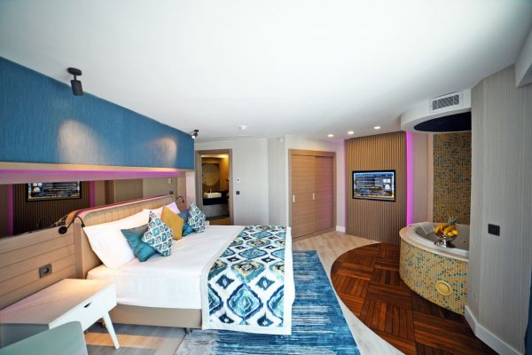 royal wings hotel in turkije junior suite uitgerust met alle comfort en voorzieningen die je nodig hebt